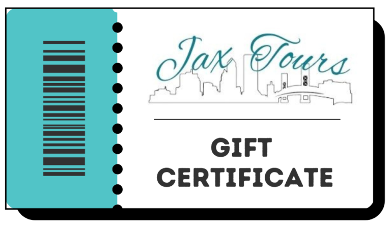 jax tours jacksonville tour history fun family friendly culinary gift card st augustine