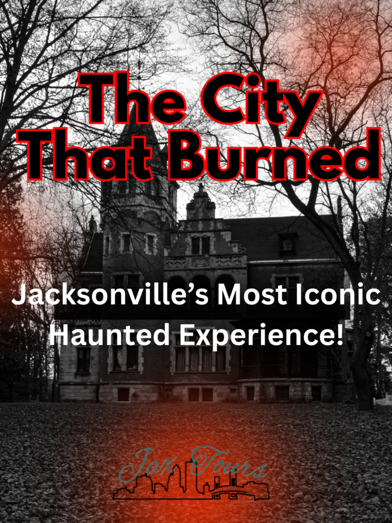 Jax Tours Friday The City That Burned: Crimes & Chaos spooky scary tour
