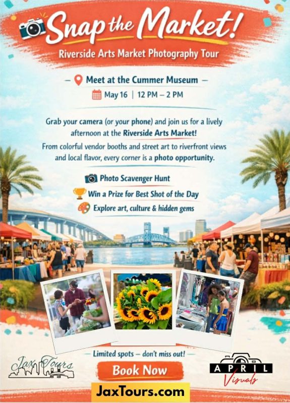 Snap the Market photography tour jax tours pictures cameras outdoors